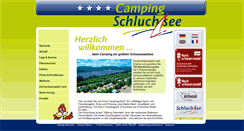 Desktop Screenshot of camping-schluchsee.de